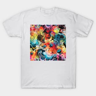 Rainbow flowers T-Shirt